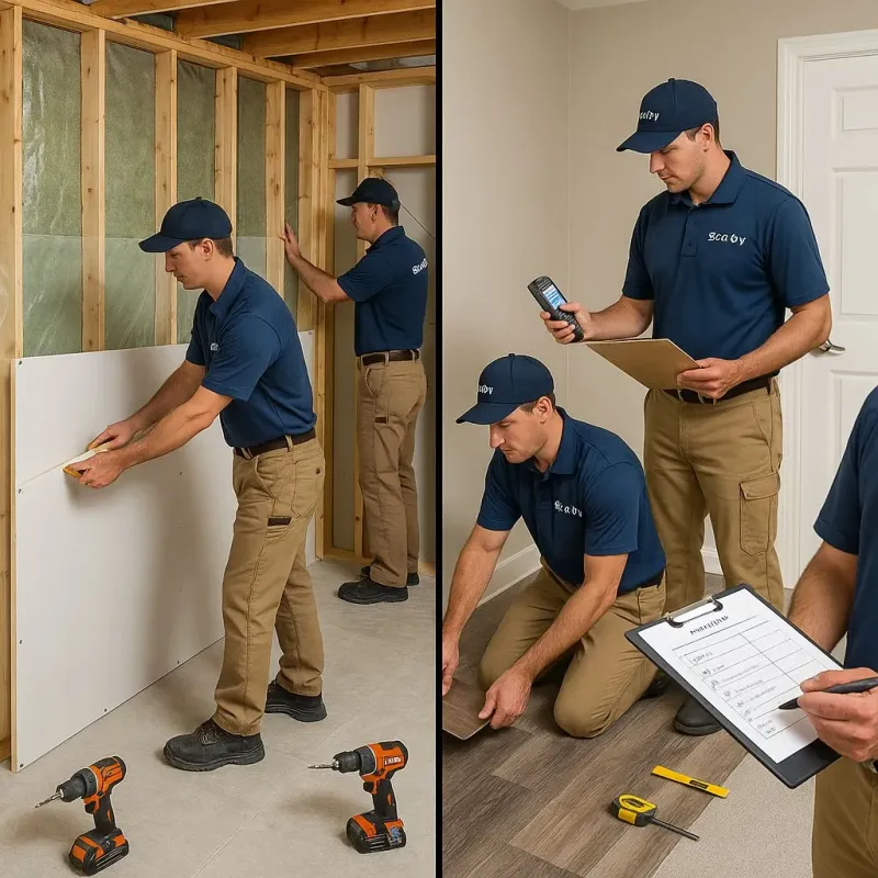 Repairs and Reconstruction process in Timber Pines, FL