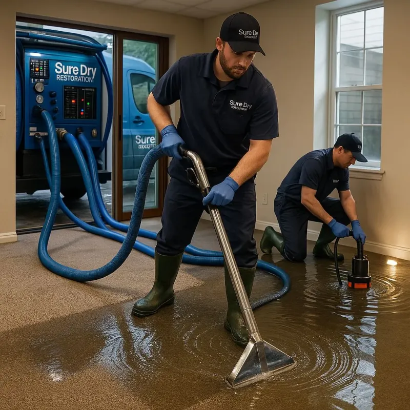 Water Extraction and Removal process in Timber Pines, FL